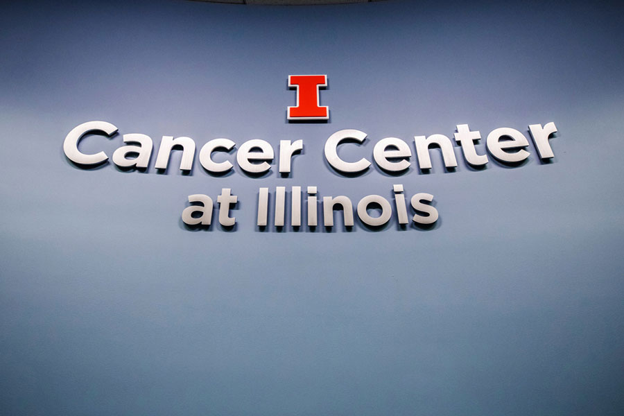 Cancer Center at Illinois Sign